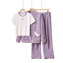 RuRu‘s Cozy Button Fleece 3-Piece Lounge Set