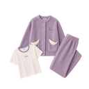RuRu‘s Cozy Button Fleece 3-Piece Lounge Set