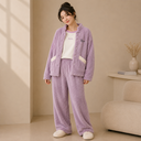 RuRu‘s Cozy Button Fleece 3-Piece Lounge Set