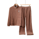 RuRu's Cozy Days Rib Fleece 2-Piece Home Set