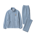 RuRu's Cozy Days Rib Fleece 2-Piece Home Set