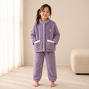 RuRu's Cozy Girls Winter Fleece Pyjama Set