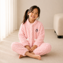 RuRu's Cozy Girls Winter Fleece Pyjama Set