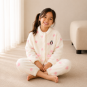 RuRu's Cozy Girls Winter Fleece Pyjama Set
