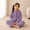 RuRu's Cozy Girls Winter Fleece Pyjama Set
