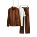 RuRu’s Cozy Men’s Velvet 3-Piece Lounge Set