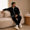 RuRu’s Cozy Men’s Velvet 3-Piece Lounge Set