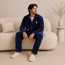 RuRu’s Cozy Men’s Velvet 3-Piece Lounge Set