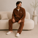 RuRu’s Cozy Men’s Velvet 3-Piece Lounge Set