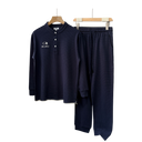 Waffle Long Sleeve Lounge Set for Men